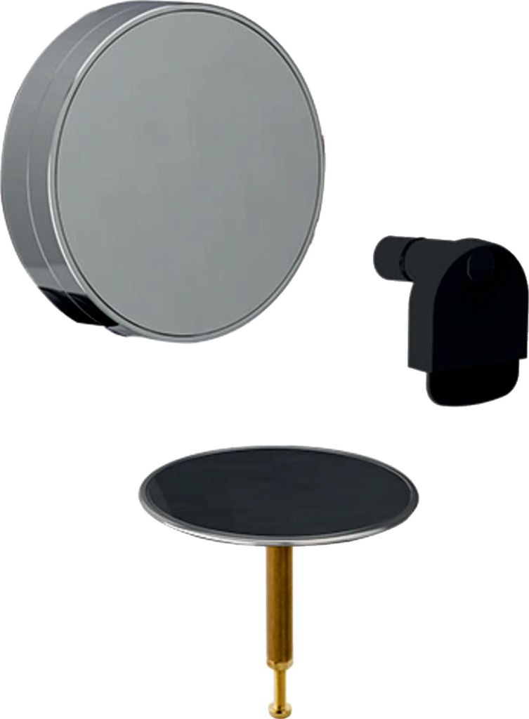 Geberit FB-Set zu BW-Ein- u Ablauf d 52 weiß mit Designring chrom, 1 Stk.