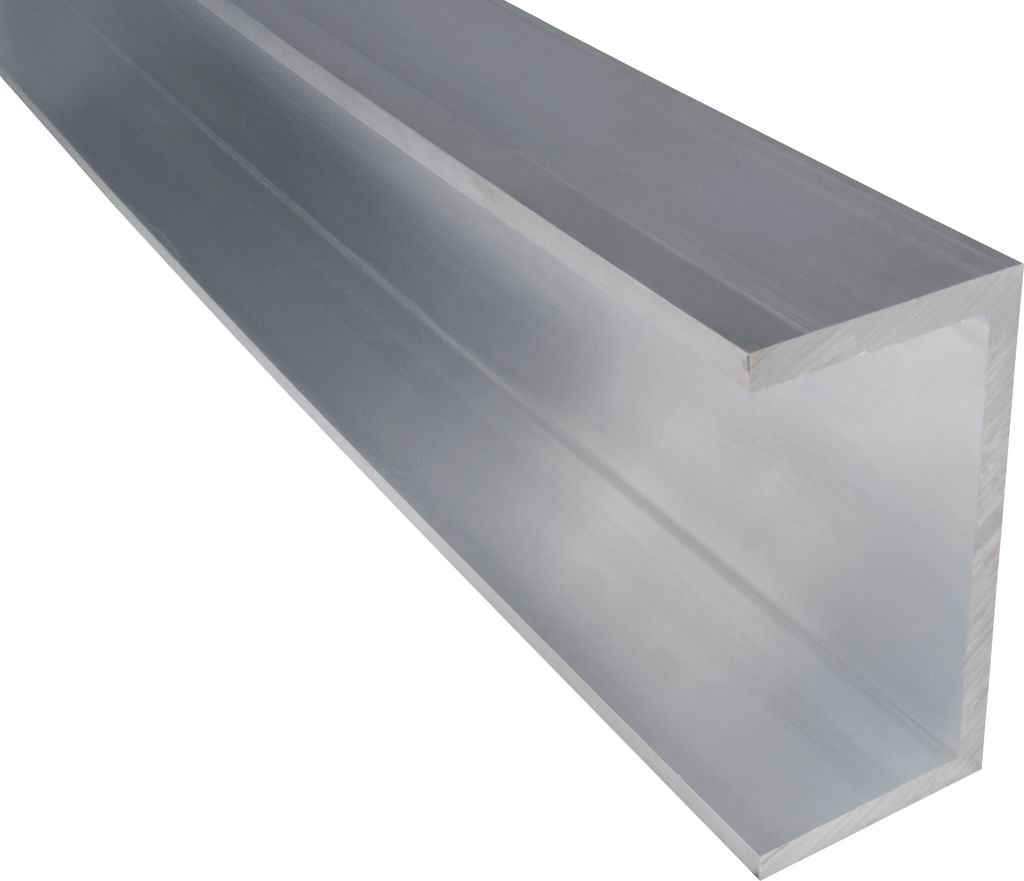 Riggatec Alu U-Profil 160x80x10 mm Länge 2,0 m