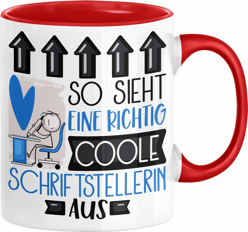 Schriftstellerin Geschenk Tasse Geschenkidee für Produktbild 