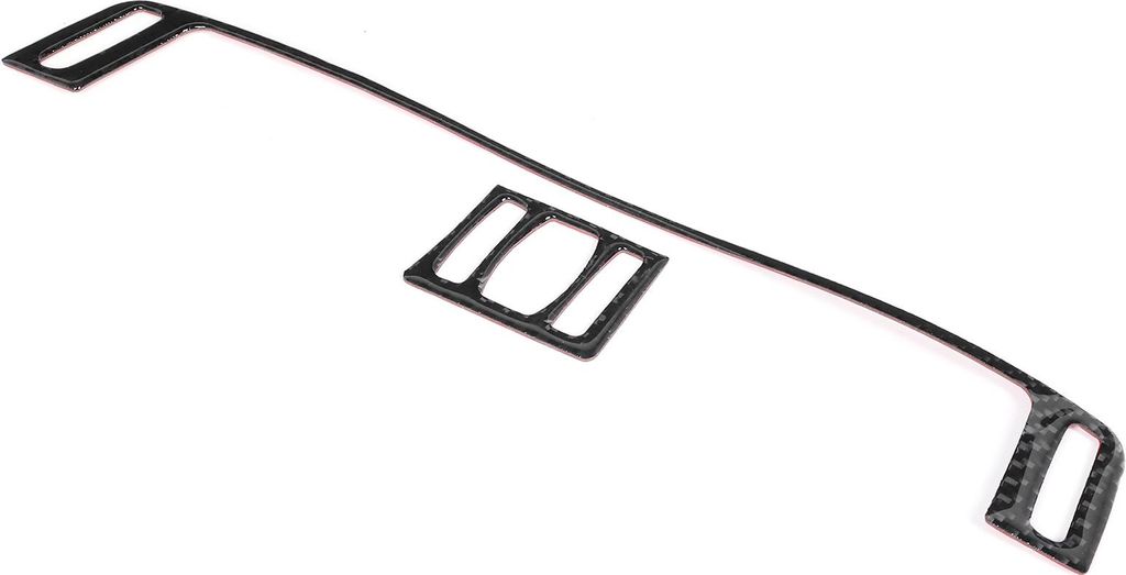 Carbon Fiber Center Air Vent Trims Rahmen Innendekor Passend für X5 X6 F15 F16 2014-2018 LHD RHD