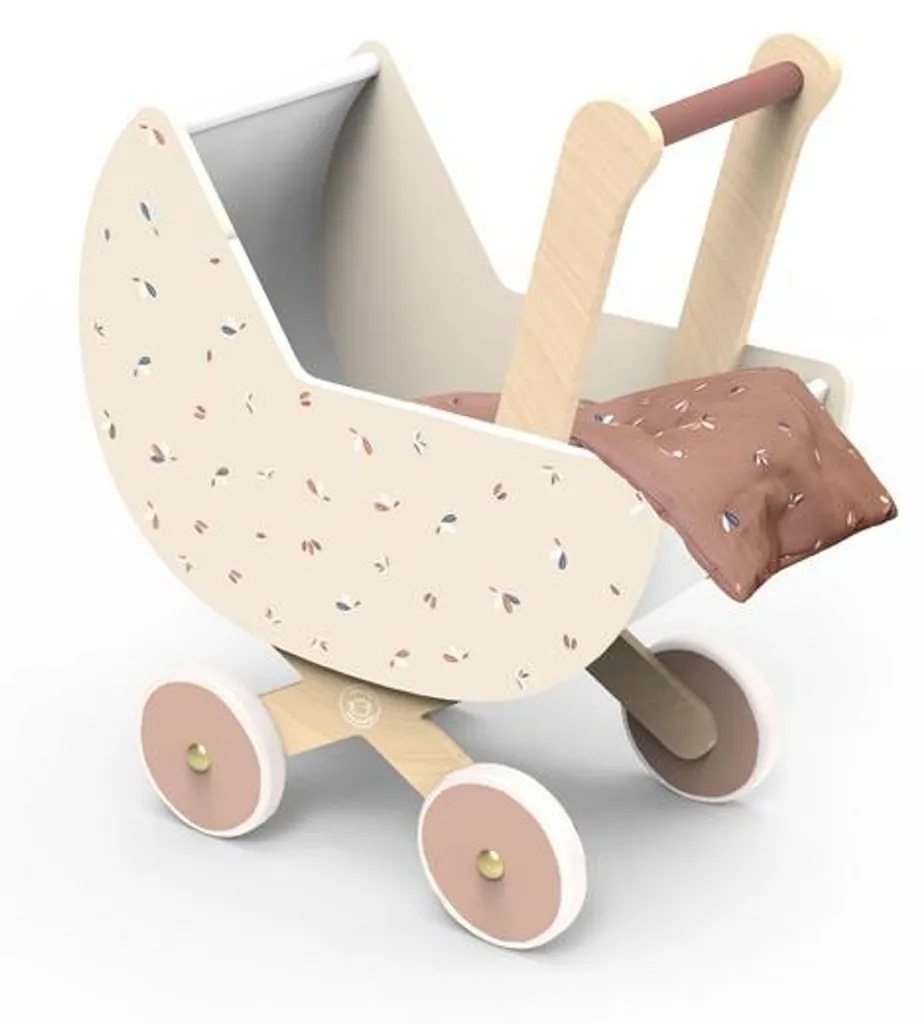 Landau pour poupée Speedy Monkey en bois jouet d'imitation enfant