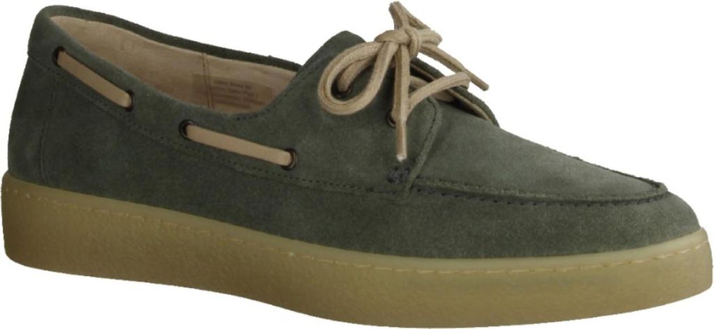 Gabor 8334219 Damen-Halbschuhe, Leder, Pine/Steppa (Grün), Wechselfußbett - Damenschuhe Bequeme Schnürschuhe, Grün, leder (dreamvelour/nappa)