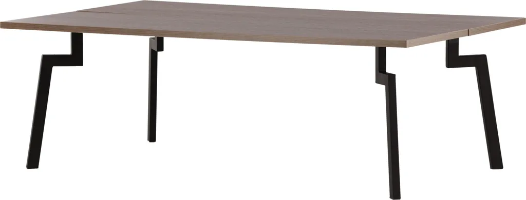 Bethan Table Basse Noyer au Design Scandinave et Structure Renforcée - 8
