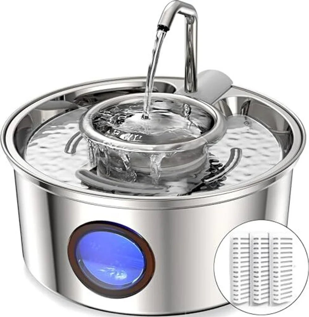 Fontana per Gatti Kittyspout 3,2L Acciaio Inox - Acquista Online