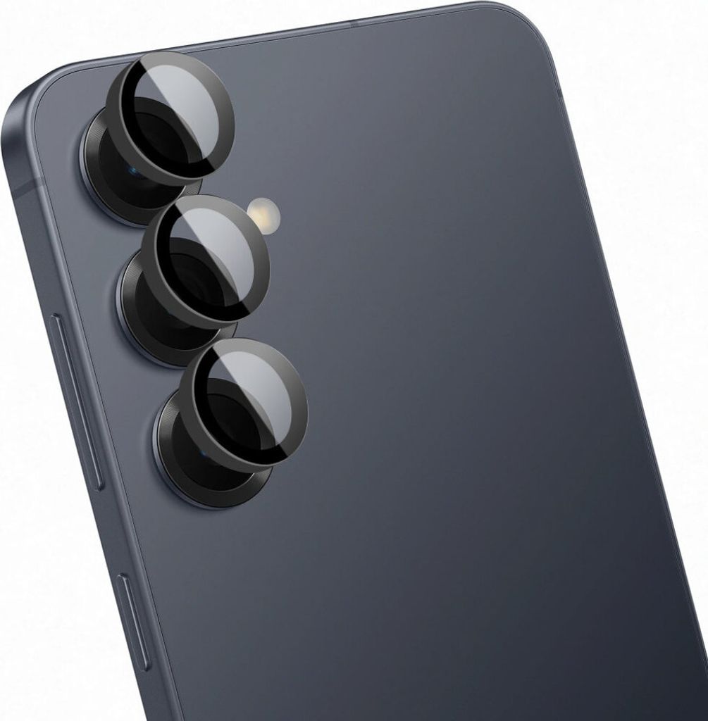 Mobiparts Samsung Galaxy S25 Panzerglas Gehärtetes Glas Kameralinsen Schutz - Hüllenfreundlich