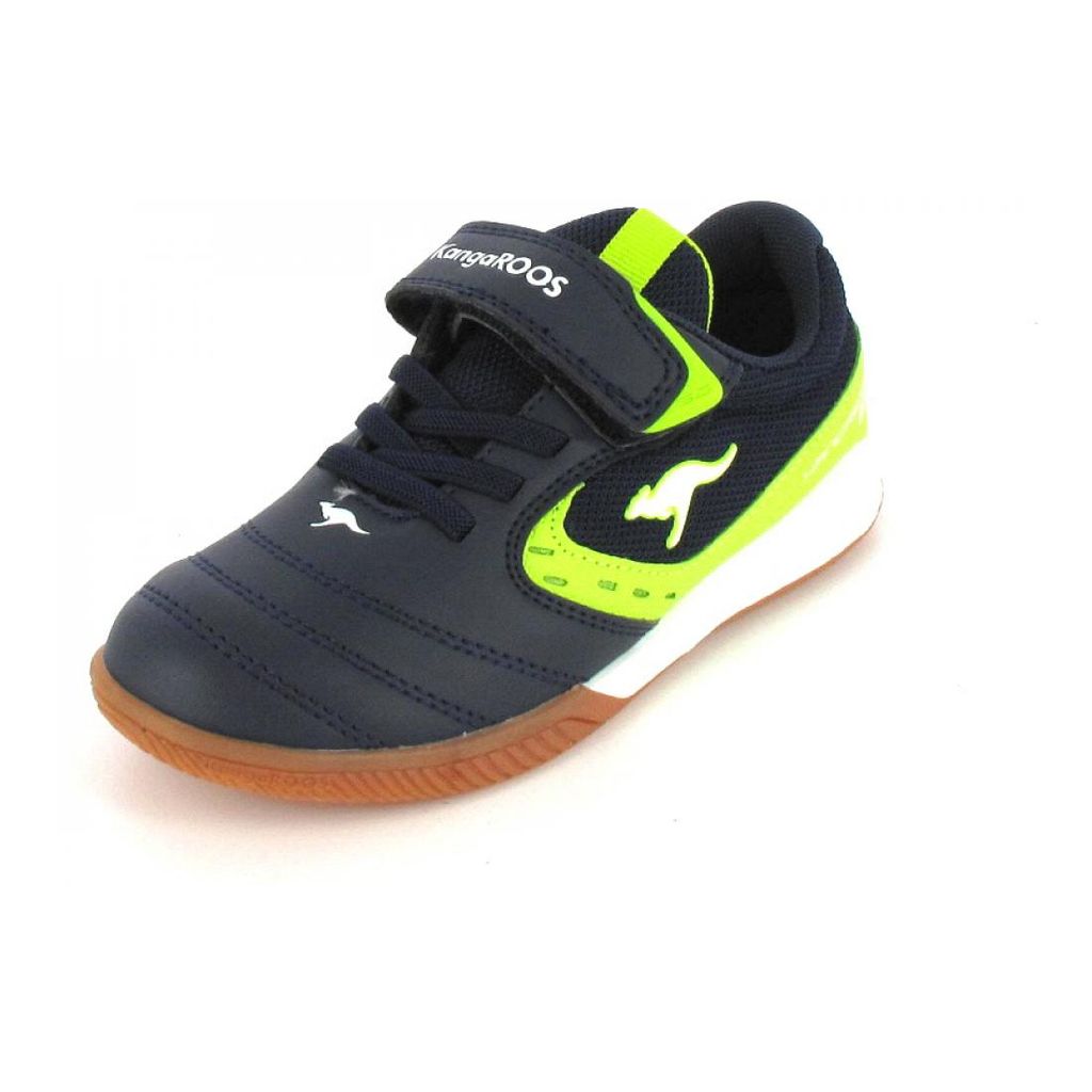 KaangaRoos Halbschuh dunkelblau-neongelb 39