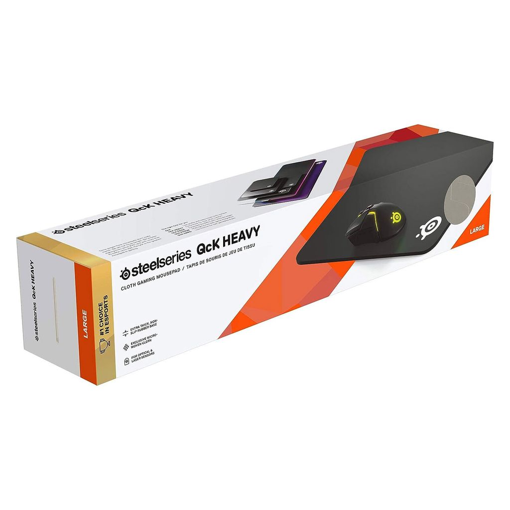 SteelSeries QcK Heavy - Large, Gaming-Mauspad