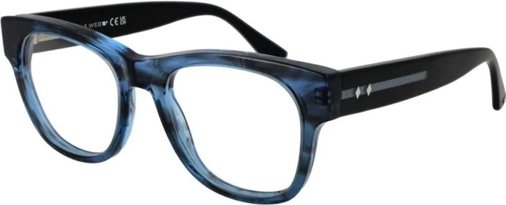 Web Eyewear WE5423 092 Blu - Montatura da Vista Uomo in Acetato Pregiato