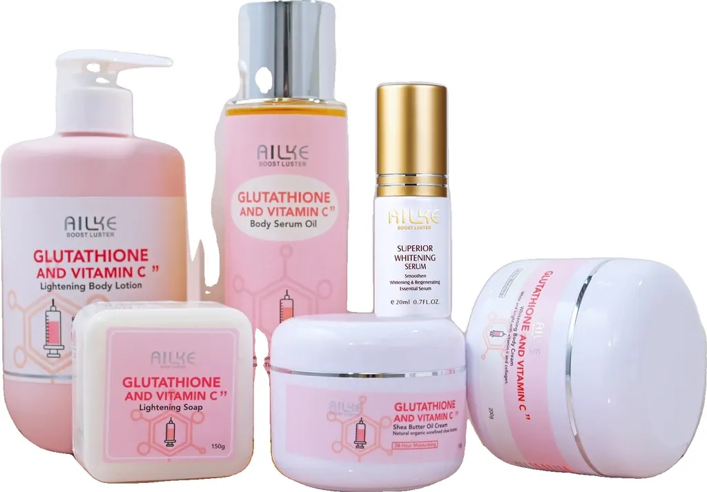 glutathione et vitamine c Routine Éclaircissante 6-en-1 Glutathion Vitamine C - Soin Complet Visage