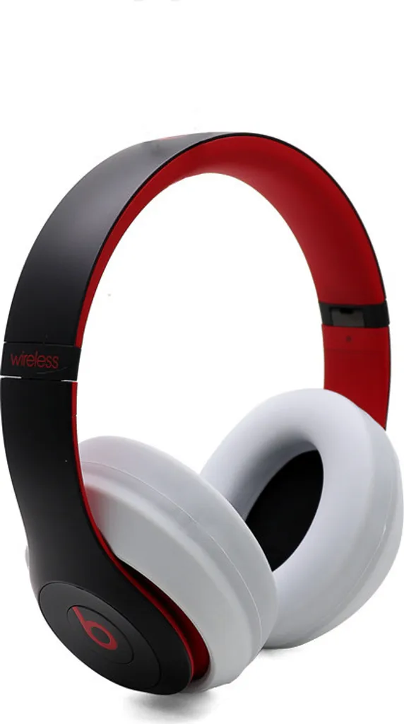 Cuscinetti Silicone Beats Studio 3 Wireless Bianchi - Ricambi Premium - 2
