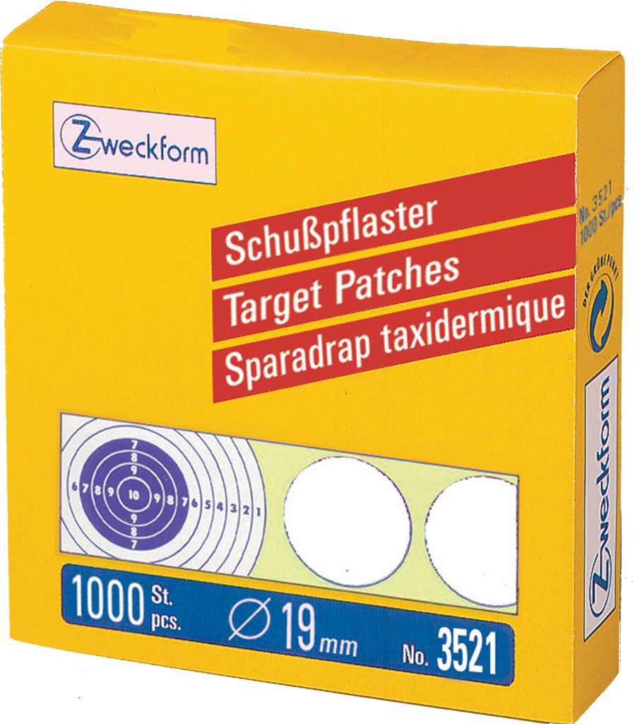 AVERY Zweckform Schuápflaster, weiá, Durchmesser: 19 mm Immagine del prodotto 