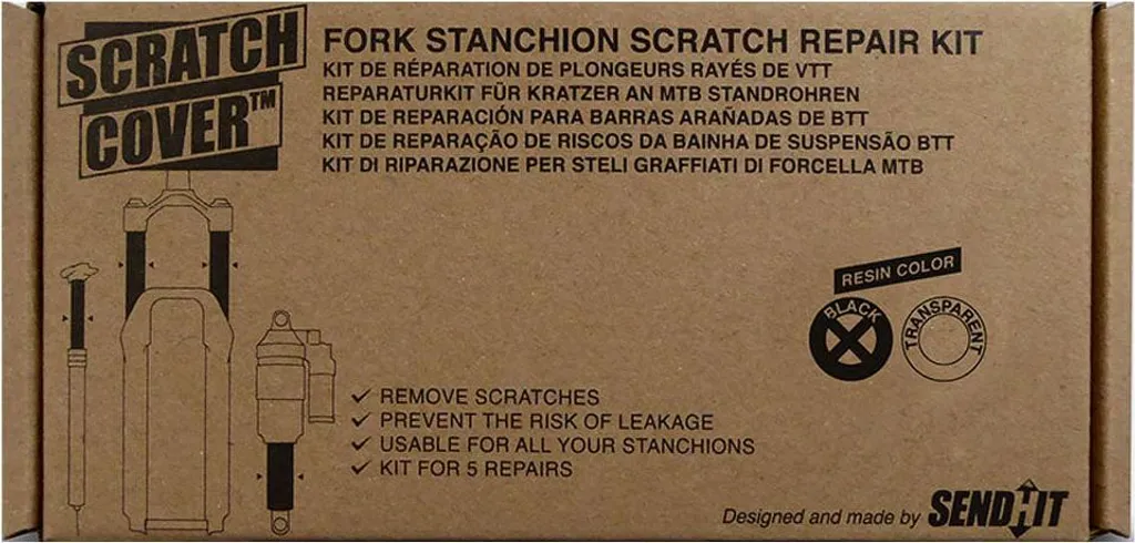 Cache-grattoir transparent kit de réparation pour plaques de cuisson