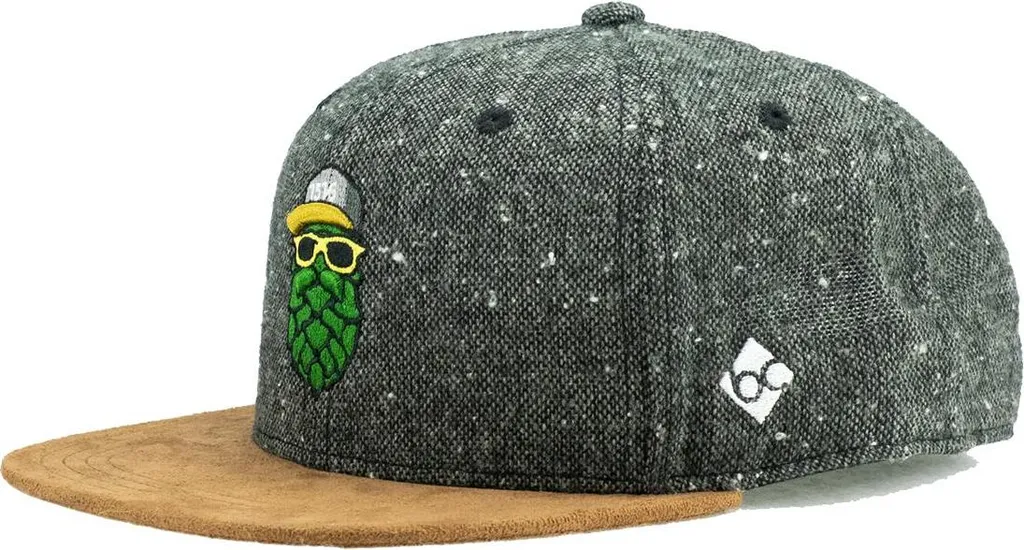 Casquette Ajustable Hopfinator Gris Foncé Confortable pour Toutes Têtes