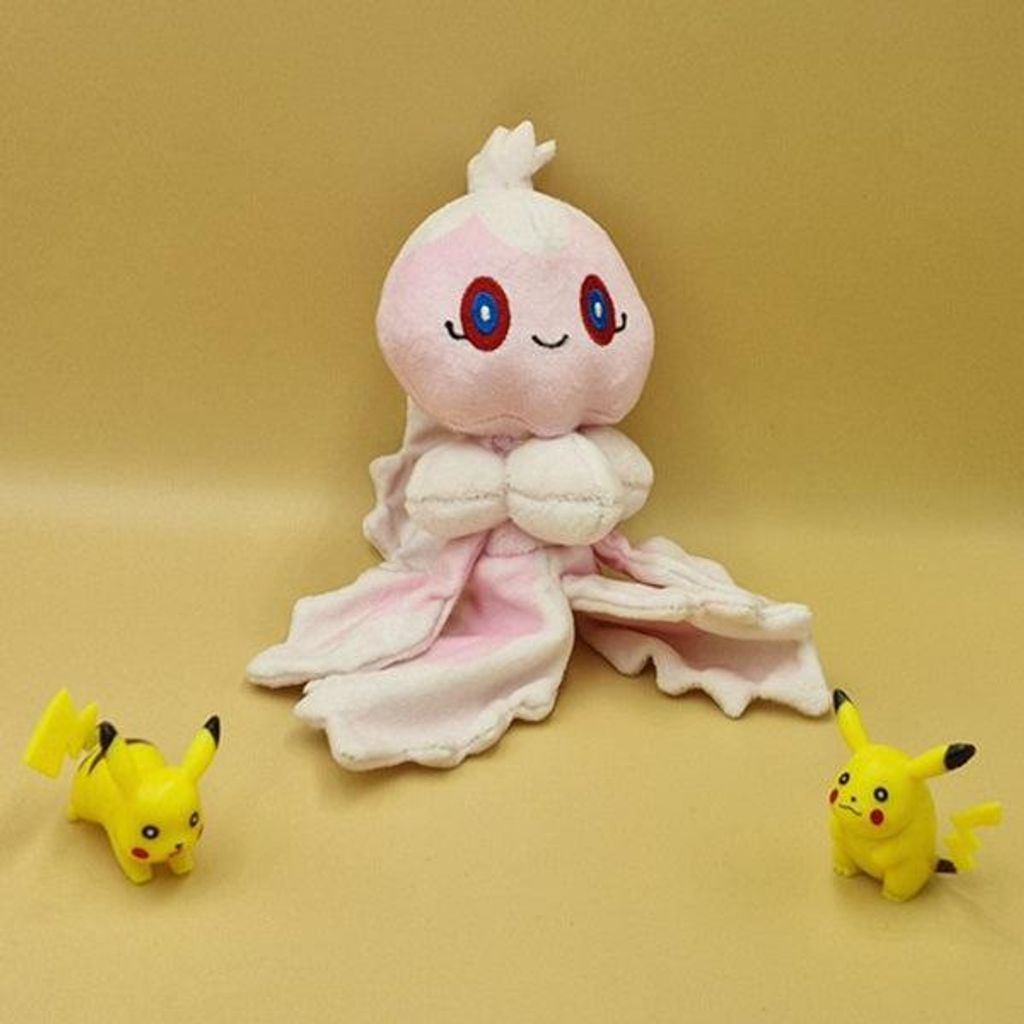 Pokemon Quabbel rosa Kuscheltier - 18 cm Plüschtier Frillish