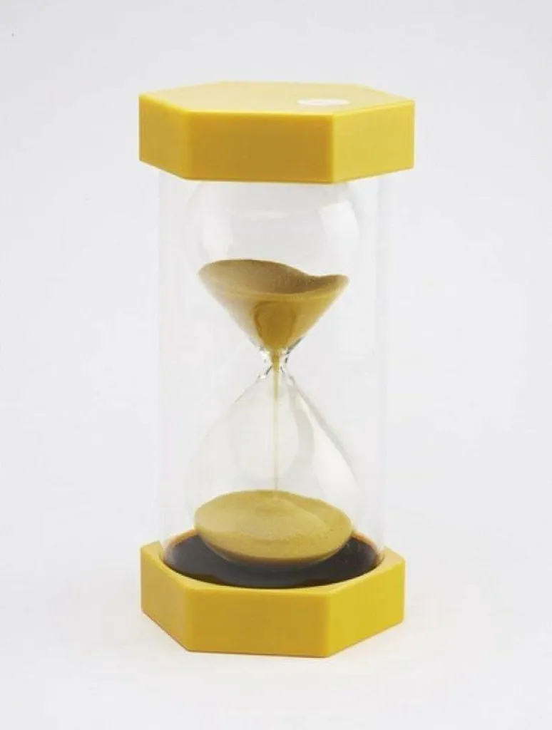 Sablier TickiT Jouet Éducatif 3 Minutes Jaune Mega Format pour Enfants