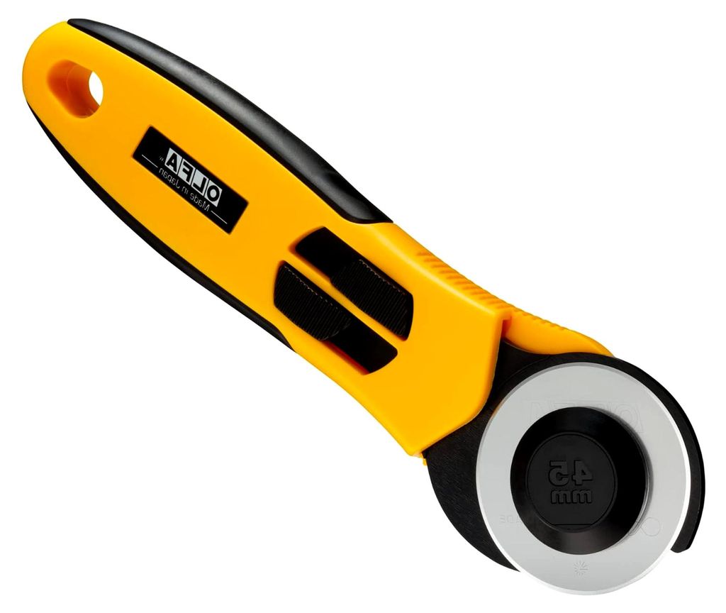 Cuttermesser RTY-2/NS, 45 mm Durchmesser, mit Sicherheitsverriegelung, für Linkshänder