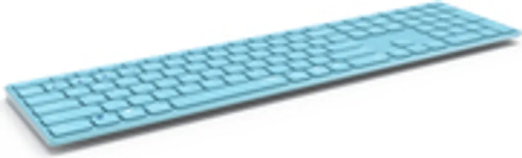 Clavier Sans Fil Rapoo E9800M Bluetooth pour Bureau et Tablette Bleu - 2