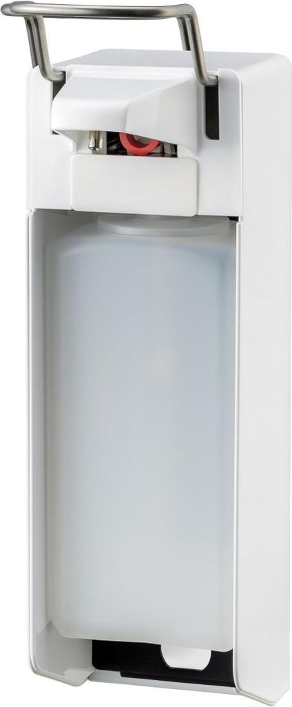 MediQo-line Desinfektionsspender - 1000 ml - Seifenspender - Aluminium weiß pulverbeschichtet