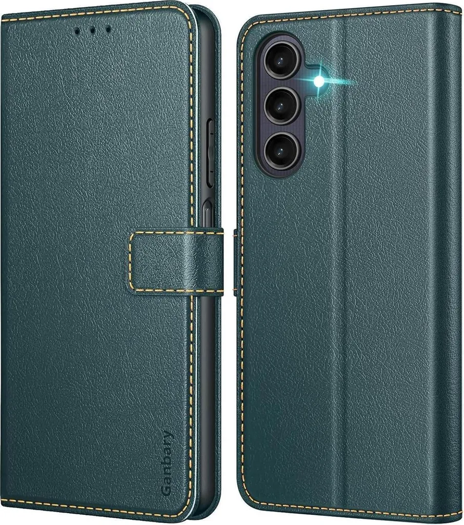Étui Samsung Galaxy A25 5G à clapet en cuir avec support