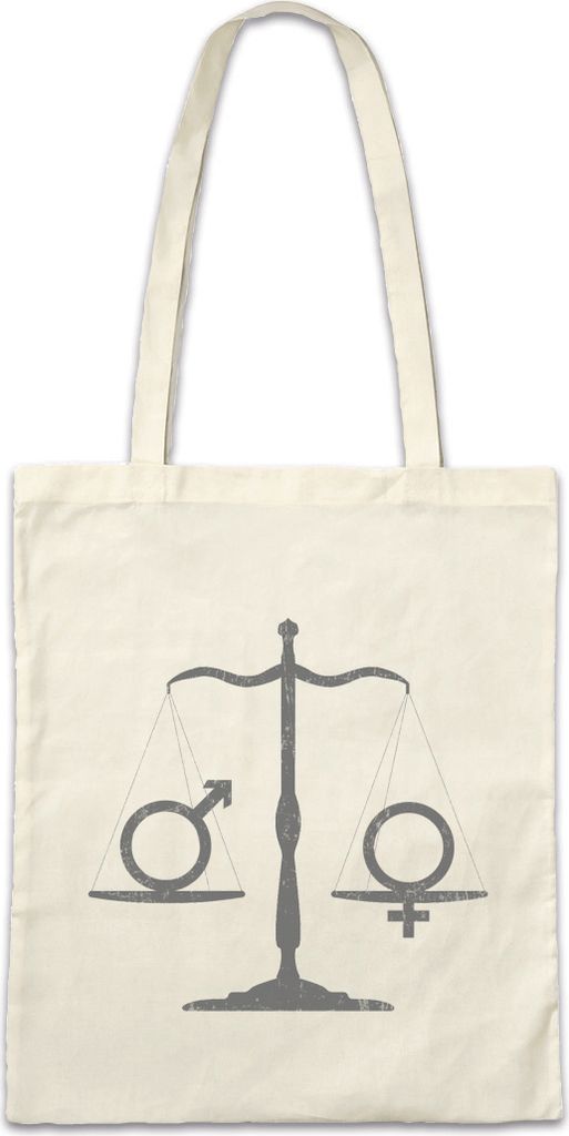 Urban Backwoods Equality, Stofftasche, Farbe: Beige