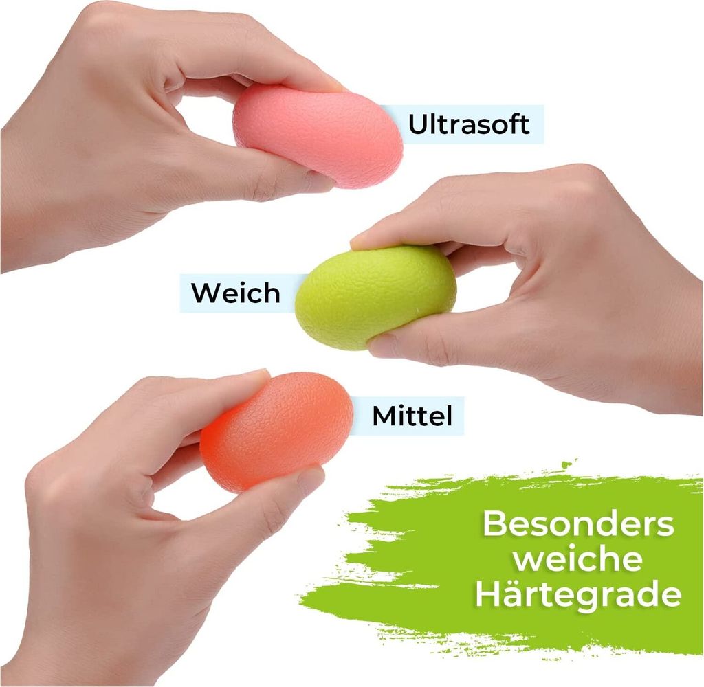 KLEINTOBER Eiförmige Antistressbälle | 3 | Kaufland.de
