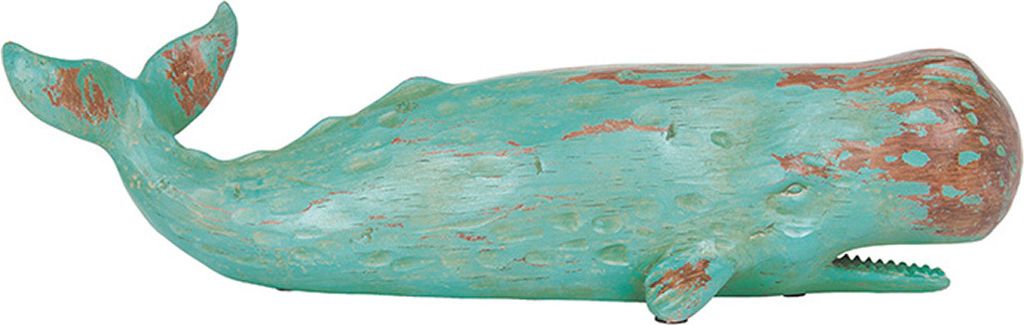 Grüner Pottwal in Holzoptik - Batela