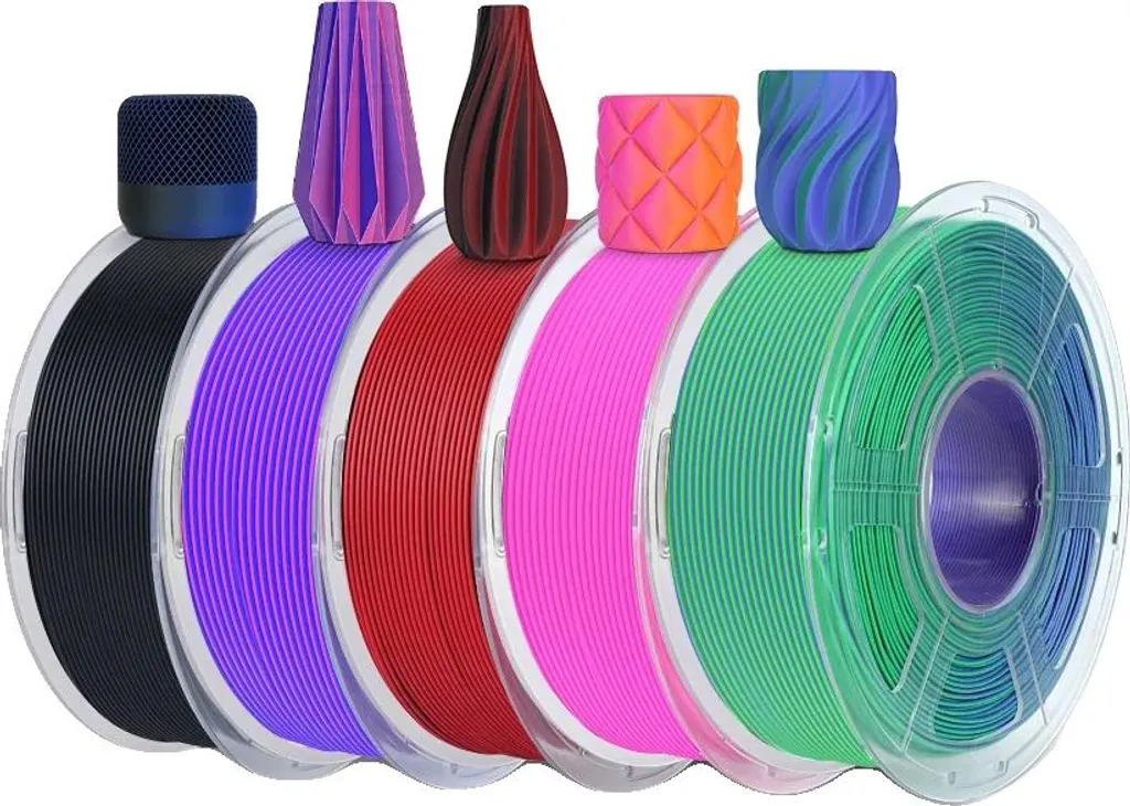 Filamento 3D PLAYG-DC Mix-4 Opaco 1.75mm | Superficie Liscia No Clogging
