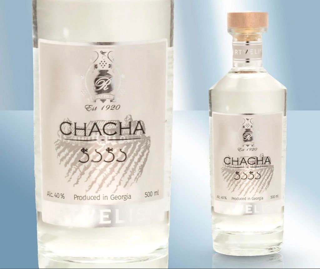 Rtvelisi Chacha Klassik Weiß Trauben Chacha Produktbild 