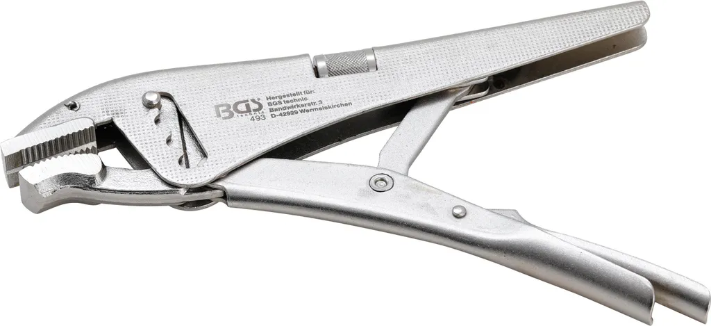 Pince multiprise à réglage rapide 225 mm BGS 493 pour serrage précis
