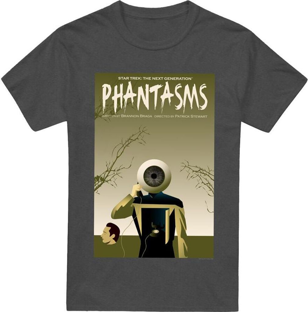 Star Trek - "The Next Generation Season 7 Episode 6" T-Shirt für Herren/Damen Uni TV17937 (S) (Holzkohle)