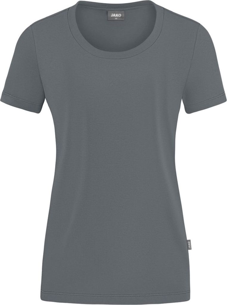 JAKO Damen T-Shirt Organic Stretch , Farbe:steingrau, Größe:40