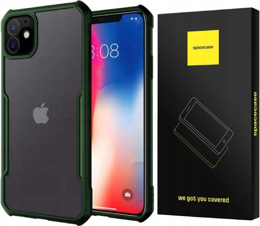 Spacecase Beetle iPhone 11 zielony