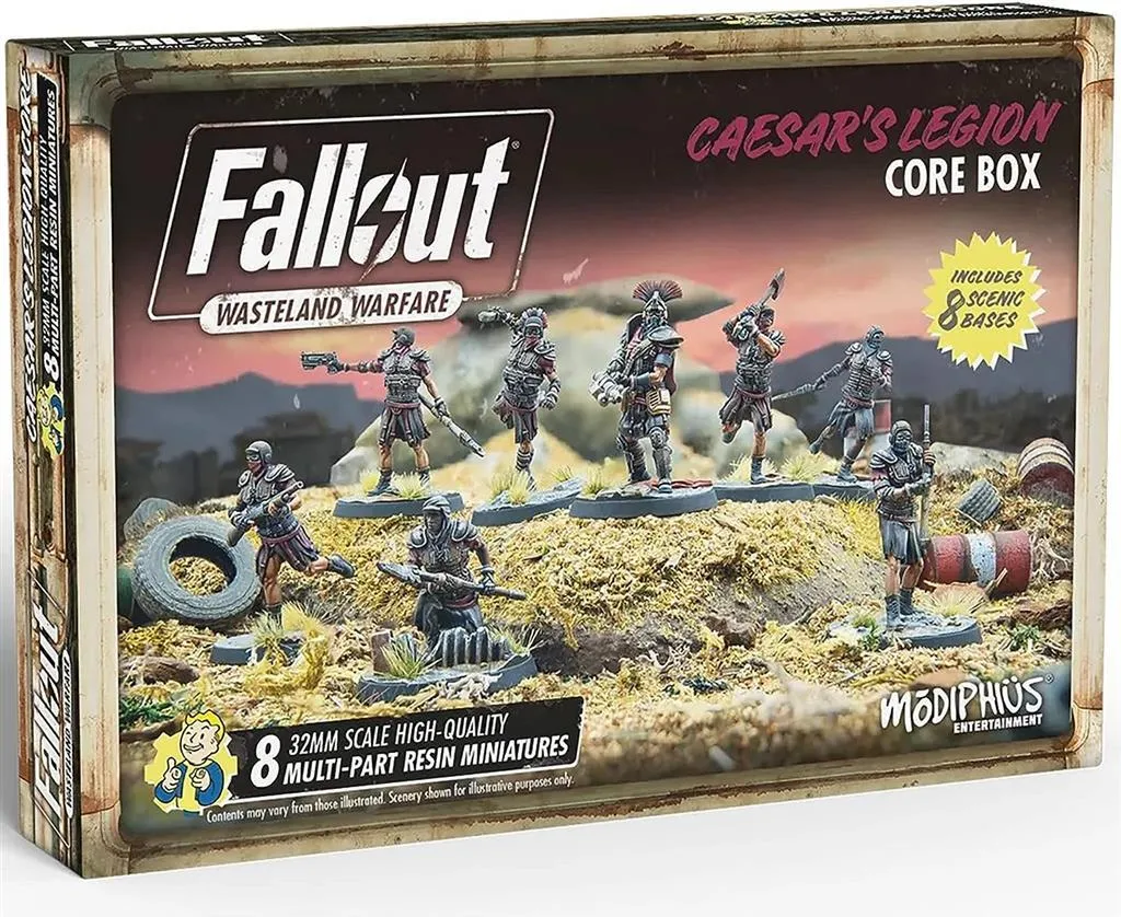 Maîtrisez le Mojave avec le Set Fallout Caesar's Legion Core Box ENG