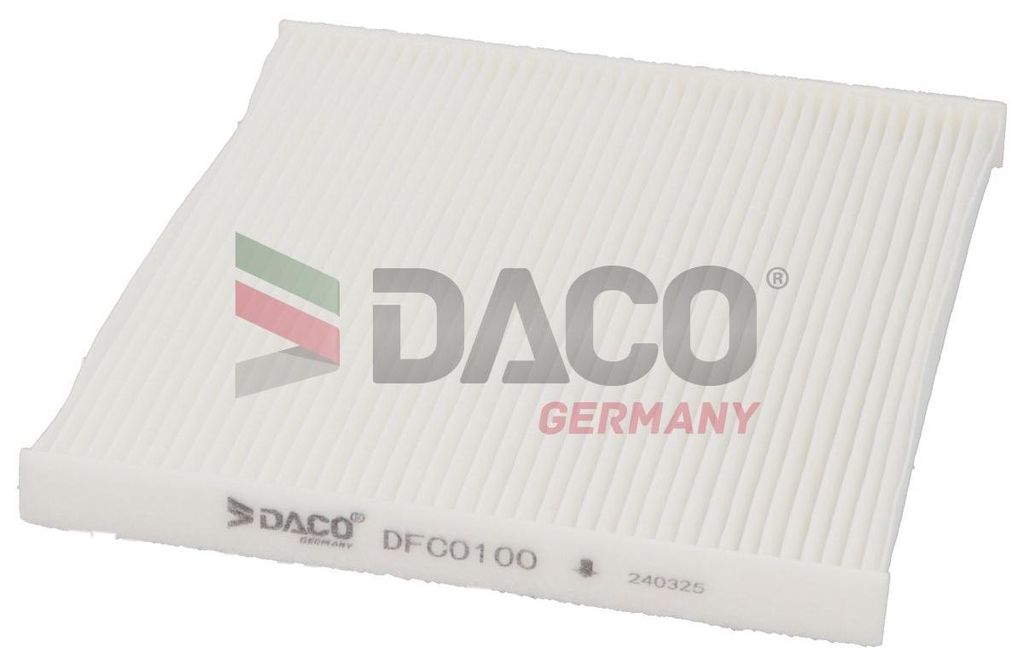 DACO Germany DFC0100 Innenraumfilter Pollenfilter für OPEL Corsa D Schrägheck (S07)