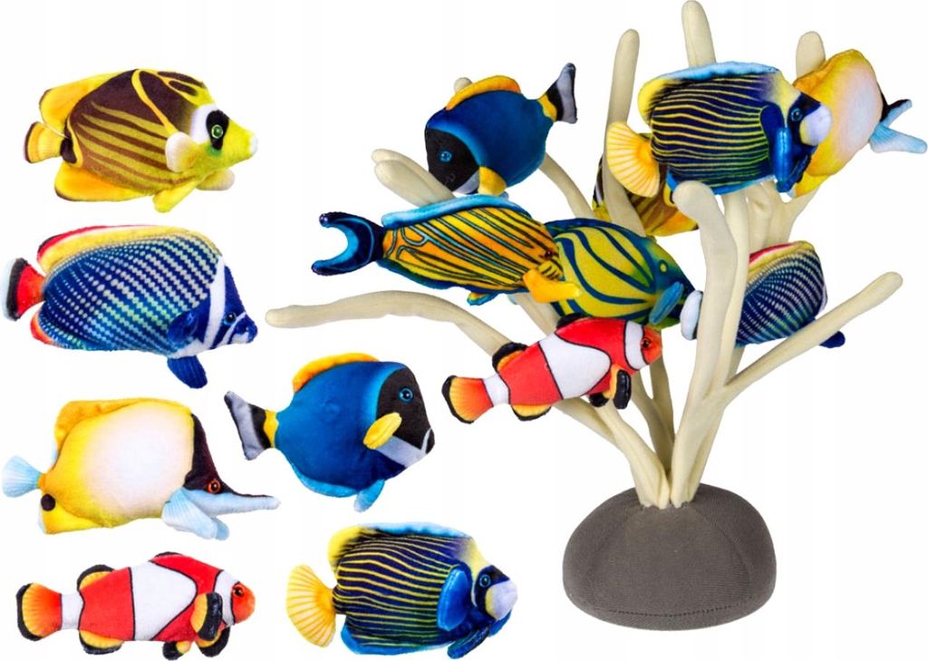 Kühlschrankmagnet, magnetischer Plüschfisch, tropisches Geschenk, Souvenir