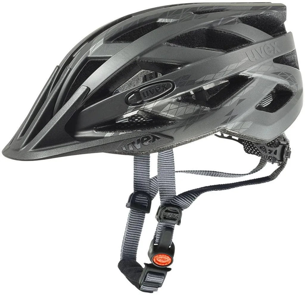 Casque UVEX i-vo cc Dirtbike avec Système de Ventilation Grey-Lime 52