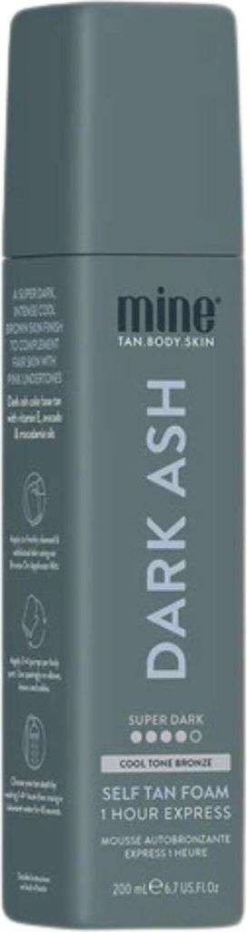 MineTan Dark Ash Pianka Samoopalająca 200ml Zdjęcie produktu 