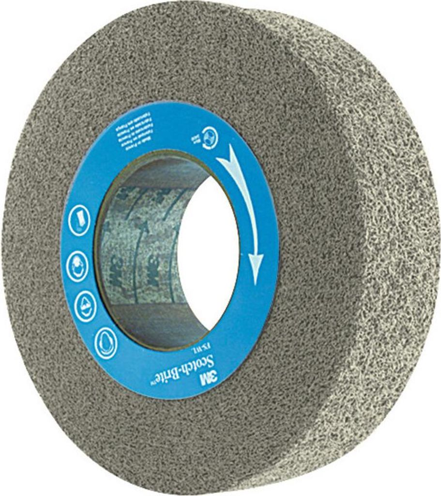 3M Scotch-Brite Kompakt-Finishscheibe (SiC), FS-WL, Scheiben- xBreitexBohrungs- 203X51X76 mm