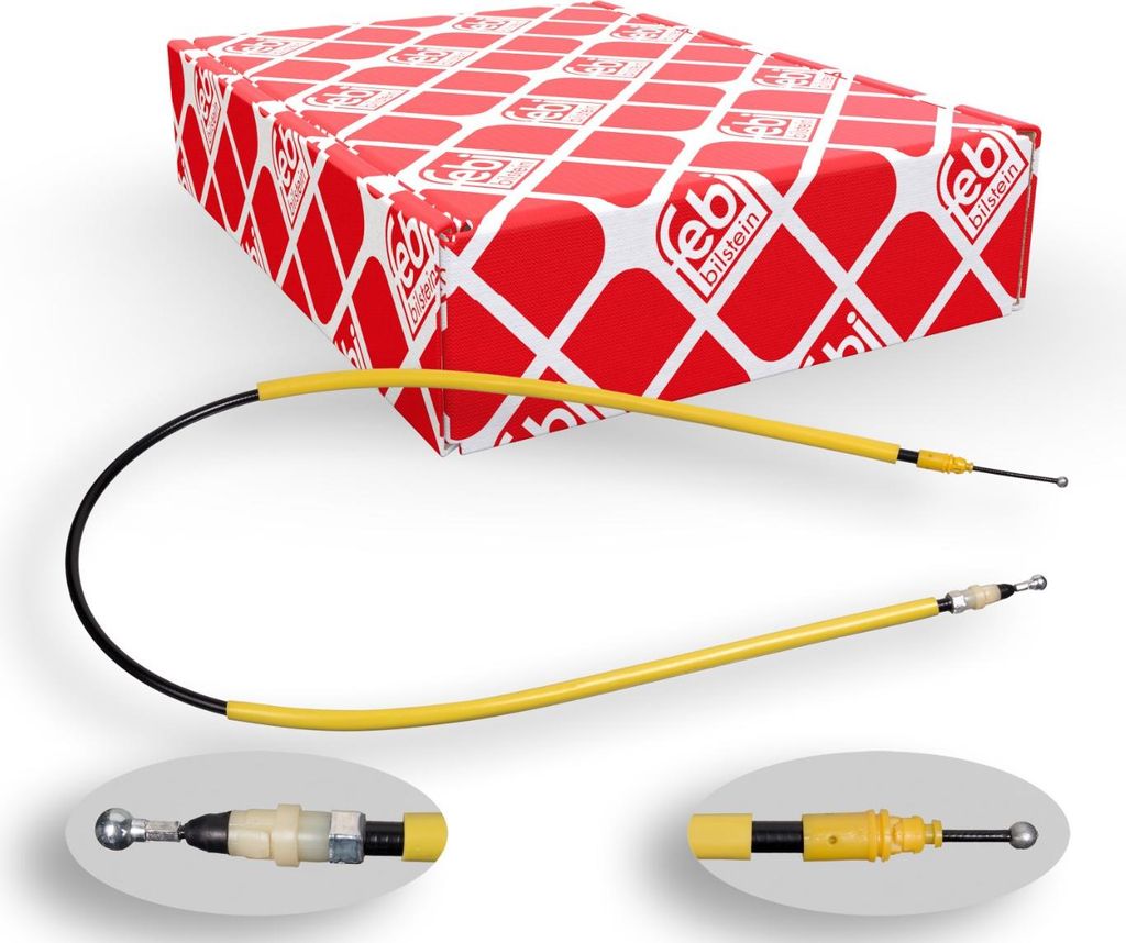 FEBI BILSTEIN Handbremsseil Seilzug Feststellbremse für OPEL Vivaro A Kastenwagen (X83) Hinten Rechts 33168