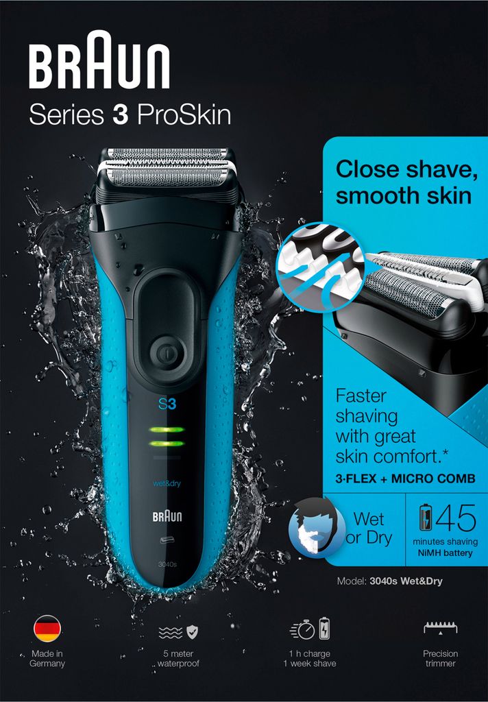 Braun Rasierer 3040 S W+D    113010 Produktbild 21