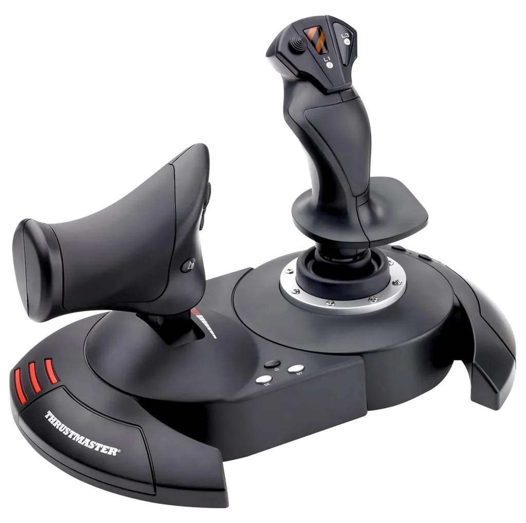 Simulateur de vol Thrustmaster T.Flight Hotas X Joystick complet PC