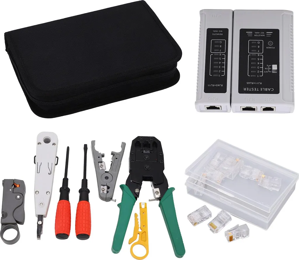 Réparer vos câbles RJ45 défectueux avec ce kit d'outils réseau complet