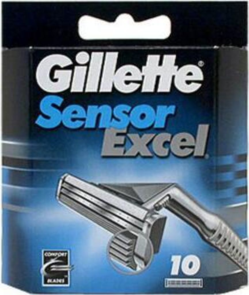 Gillette Sensor Excel Ersatzklingen fü r Herren 10 ks Produktbild 