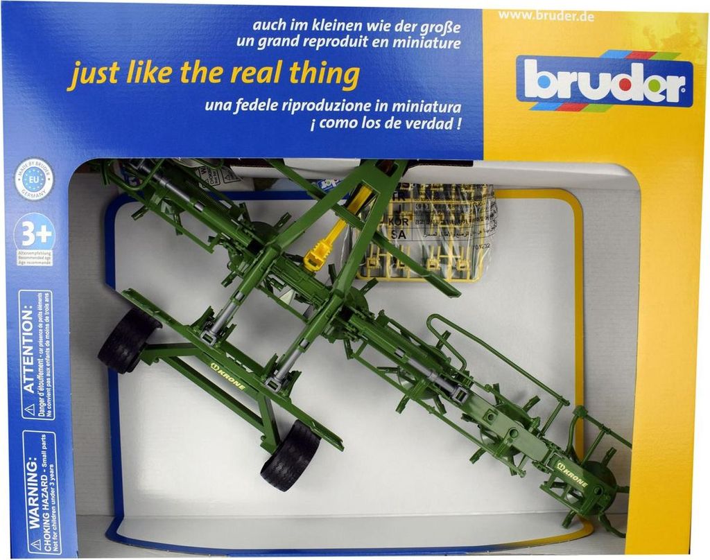 Bruder Krone Zettwender KWT 8.82, schaal 1:16 Productafbeelding 
