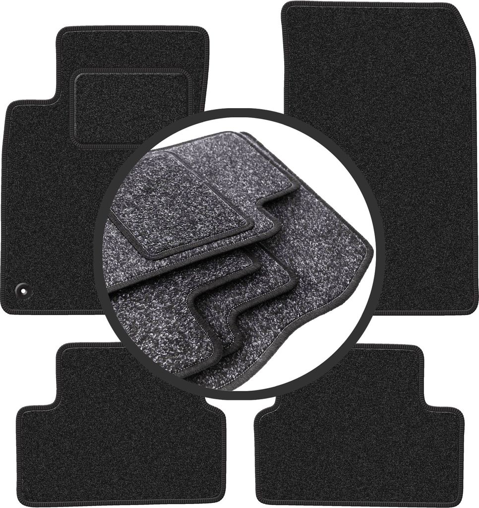 ANTHRA Autofußmatten für: Mercedes W176 A-Klasse (2012-2018)