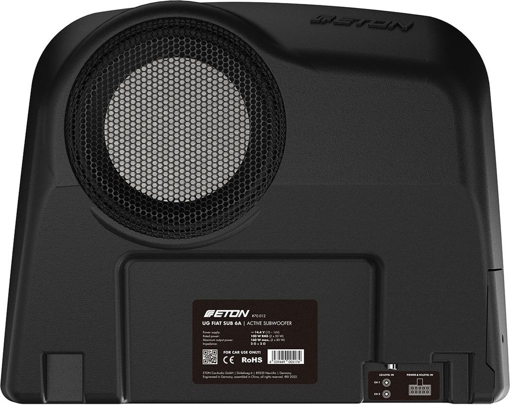 ETON FIAT SUB 6A | Upgrade Aktiv-Subwoofer FIAT Ducato Serie 8