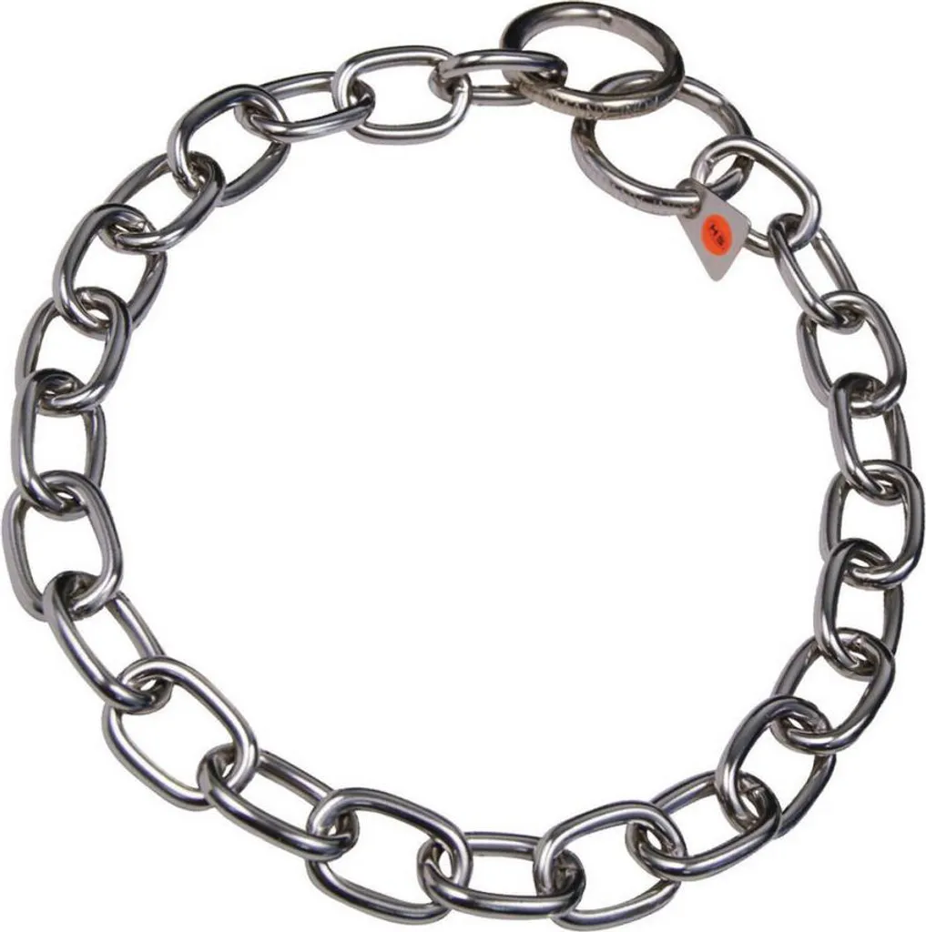 Collier HS Sprenger 59 cm avec maillons mi-longs en acier inoxydable