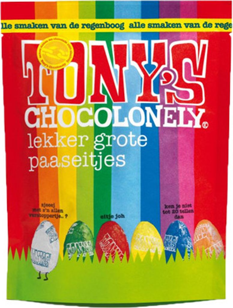 Tony's Chocolonely - Ostereier Mix Beutel - 230g Produktbild 