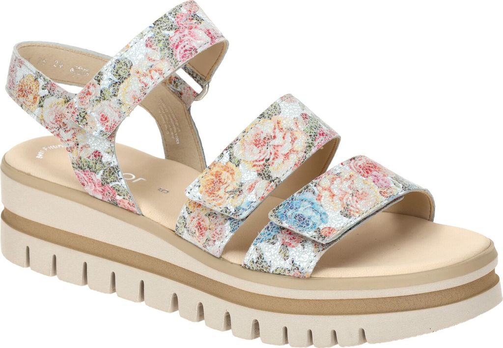 Gabor Plateau Sandaletten Damen 31393930393439 Bunt 40 EU