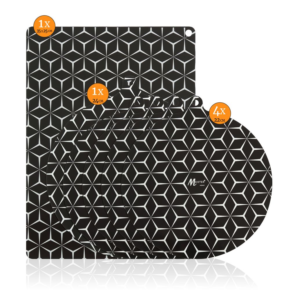 Meisterhome Induktionsschutzmatte – Herdabdeckplatte - Herdabdeckung Induktionsfeld - Hitzeschutzmatte - Induktionsmatte für alle Größen - S...
